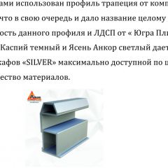 Шкаф-купе 2250 серии SILVER S5+S5+S5 B22+PL4 (по 2 ящика лев/прав+F обр.штанга) профиль «Серебро» в Ноябрьске - noyabrsk.mebel24.online | фото 4