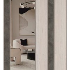 Шкаф-купе 2250 серии SILVER S7+S1+S7Z B22+PL1 (по 2 ящика лев/прав+1штанга) профиль «Серебро» в Ноябрьске - noyabrsk.mebel24.online | фото 11
