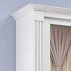 Шкаф-купе 2450 серии NEW CLASSIC K1+K1+K1+B22+PL4 (по 2 ящика лев/прав+F обр.штанга) профиль «Капучино» в Ноябрьске - noyabrsk.mebel24.online | фото 4