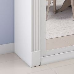 Шкаф-купе 2450 серии NEW CLASSIC K1+K1+K1+B22+PL4 (по 2 ящика лев/прав+F обр.штанга) профиль «Капучино» в Ноябрьске - noyabrsk.mebel24.online | фото 5