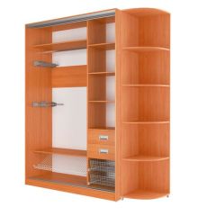 Шкаф-купе Элвис 1500 вариант 7 (Тройной ЛДСП/Тройной ЛДСП) в Ноябрьске - noyabrsk.mebel24.online | фото 3