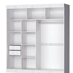 Шкаф-купе Лига №3 2000 мм в Ноябрьске - noyabrsk.mebel24.online | фото 4