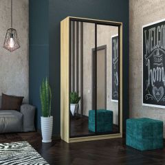 Шкаф-купе Лофт 1200 Шк12-47 (Дуб Сонома) в Ноябрьске - noyabrsk.mebel24.online | фото 10