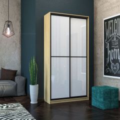 Шкаф-купе Лофт 1200 Шк12-47 (Дуб Сонома) в Ноябрьске - noyabrsk.mebel24.online | фото 11