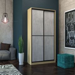 Шкаф-купе Лофт 1200 Шк12-47 (Дуб Сонома) в Ноябрьске - noyabrsk.mebel24.online | фото 13