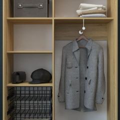 Шкаф-купе Лофт 1200 Шк12-47 (Дуб Сонома) в Ноябрьске - noyabrsk.mebel24.online | фото 2