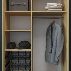 Шкаф-купе Лофт 1200 Шк12-60 (Дуб Сонома) в Ноябрьске - noyabrsk.mebel24.online | фото 3
