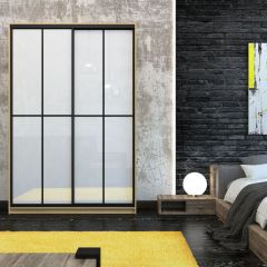 Шкаф-купе Лофт 1600 Шк16-60 (Дуб Сонома) в Ноябрьске - noyabrsk.mebel24.online | фото 11