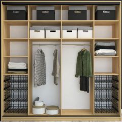 Шкаф-купе Лофт 2400 Шк24-47 (Дуб Сонома) в Ноябрьске - noyabrsk.mebel24.online | фото 3