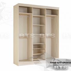 Шкаф-купе Маэстро (Ясень белый) в Ноябрьске - noyabrsk.mebel24.online | фото 4