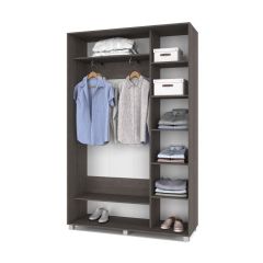 РОЛАНД Шкаф-купе Анкор темный (450*1400) Р441 в Ноябрьске - noyabrsk.mebel24.online | фото 3