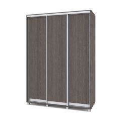 РОЛАНД Шкаф-купе Анкор темный (600*1700) Р671 в Ноябрьске - noyabrsk.mebel24.online | фото