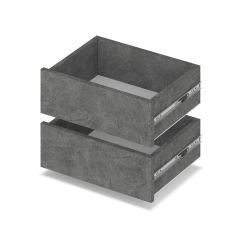 РОЛАНД Шкаф-купе Камень темный (450*1400) Р441 в Ноябрьске - noyabrsk.mebel24.online | фото 4