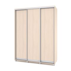 РОЛАНД Шкаф-купе Млечный дуб (450*1700) Р471 в Ноябрьске - noyabrsk.mebel24.online | фото 2