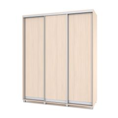 РОЛАНД Шкаф-купе Млечный дуб (450*1800) Р481 в Ноябрьске - noyabrsk.mebel24.online | фото
