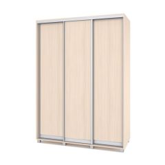РОЛАНД Шкаф-купе Млечный дуб (600*1700) Р671 в Ноябрьске - noyabrsk.mebel24.online | фото