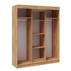 Шкаф-купе ТВИСТ Белый в Ноябрьске - noyabrsk.mebel24.online | фото 2
