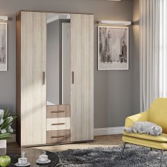Шкаф Парма 3-х створчатый в Ноябрьске - noyabrsk.mebel24.online | фото