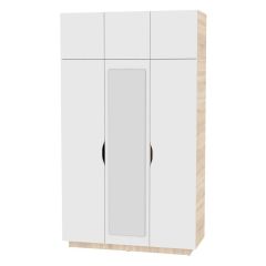 Шкаф с зеркалом "Аврора (H21_M)" в Ноябрьске - noyabrsk.mebel24.online | фото