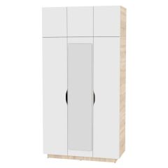 Шкаф с зеркалом "Аврора (H23_M)" в Ноябрьске - noyabrsk.mebel24.online | фото