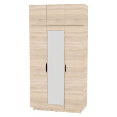Шкаф с зеркалом "Аврора (H23_M)" в Ноябрьске - noyabrsk.mebel24.online | фото 5