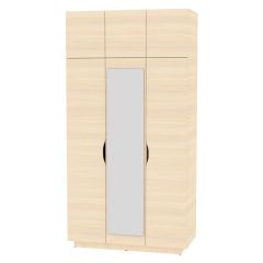 Шкаф с зеркалом "Аврора (H23_M)" в Ноябрьске - noyabrsk.mebel24.online | фото 9