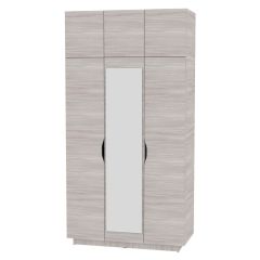 Шкаф с зеркалом "Аврора (H23_M)" в Ноябрьске - noyabrsk.mebel24.online | фото 12