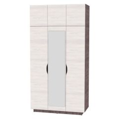 Шкаф с зеркалом "Аврора (H23_M)" в Ноябрьске - noyabrsk.mebel24.online | фото 14