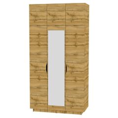 Шкаф с зеркалом "Аврора (H23_M)" в Ноябрьске - noyabrsk.mebel24.online | фото 18