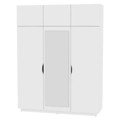 Шкаф с зеркалом "Аврора (H29_M)" в Ноябрьске - noyabrsk.mebel24.online | фото 6