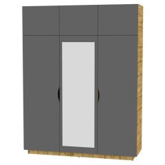 Шкаф с зеркалом "Аврора (H29_M)" в Ноябрьске - noyabrsk.mebel24.online | фото 19