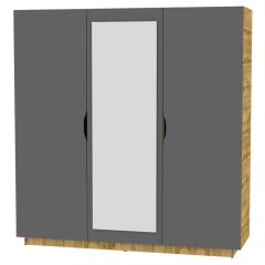 Шкаф с зеркалом "Аврора (H30_M)" в Ноябрьске - noyabrsk.mebel24.online | фото 19