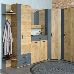 Шкаф угловой НКМ Бостон Секция 1 в Ноябрьске - noyabrsk.mebel24.online | фото 2