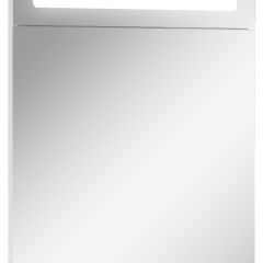 Шкаф-зеркало Аврора 55 левый с подсветкой LED Домино (DV8003HZ) в Ноябрьске - noyabrsk.mebel24.online | фото 1