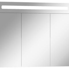 Шкаф-зеркало Аврора 85 с подсветкой LED Домино (DV8010HZ) в Ноябрьске - noyabrsk.mebel24.online | фото 1