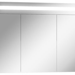 Шкаф-зеркало Аврора 90 с подсветкой LED Домино (DV8011HZ) в Ноябрьске - noyabrsk.mebel24.online | фото 1