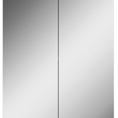 Шкаф-зеркало Норма 55 2 двери АЙСБЕРГ (DA1638HZ) в Ноябрьске - noyabrsk.mebel24.online | фото 4