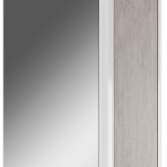 Шкаф-зеркало Uno 60 Дуб серый левый/правый Домино (DU1503HZ) в Ноябрьске - noyabrsk.mebel24.online | фото