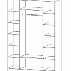 ГАММА Спальный гарнитур (модульный) дуб вотан в Ноябрьске - noyabrsk.mebel24.online | фото 15
