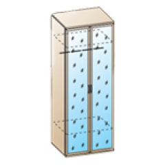Спальня Карина композиция 1 (Снежный Ясень) в Ноябрьске - noyabrsk.mebel24.online | фото 6