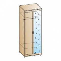 Спальня Мелисса композиция 7 (Акация Молдау) в Ноябрьске - noyabrsk.mebel24.online | фото 6