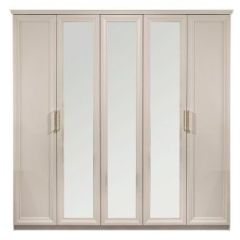 Спальня Мокко 5-ти ств. (бежевый) в Ноябрьске - noyabrsk.mebel24.online | фото 2