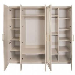 Спальня Мокко 5-ти ств. (бежевый) в Ноябрьске - noyabrsk.mebel24.online | фото 3