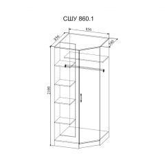 СОФИ Спальный гарнитур (модульный) в Ноябрьске - noyabrsk.mebel24.online | фото 27