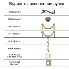 Спальный гарнитур Тиффани Premium черная/серебро в Ноябрьске - noyabrsk.mebel24.online | фото 7