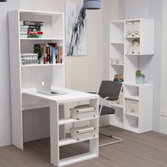 Стеллаж Элемент-1 (белый) в Ноябрьске - noyabrsk.mebel24.online | фото 4