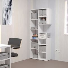 Стеллаж Элемент-2 (белый) в Ноябрьске - noyabrsk.mebel24.online | фото 3