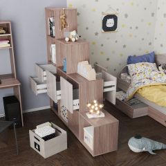 Стеллаж Горка 10 ячеек в Ноябрьске - noyabrsk.mebel24.online | фото 4