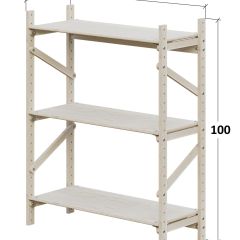 Стеллаж Конструктор Арт.С1000-1 в Ноябрьске - noyabrsk.mebel24.online | фото 2