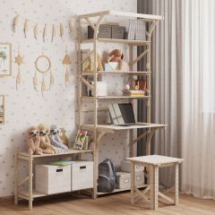 Стеллаж+стол Конструктор Арт.СRСт1-1 в Ноябрьске - noyabrsk.mebel24.online | фото 4
